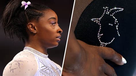 simone biles gucci earrings|Simone Biles goat.